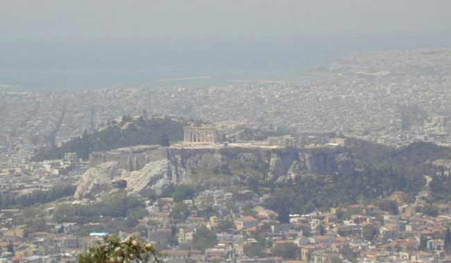 Αθήνα ατμοσφαιρική ρύπανση