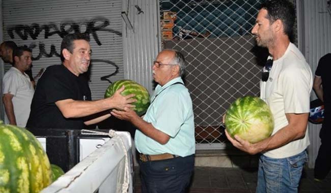 Καρπούζια Χρυσή Αυγή