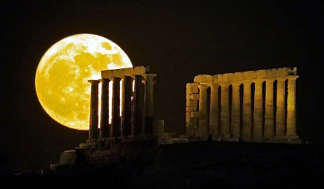 Η πανσέληνος του Σουνίου
