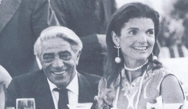 Αριστοτέλης Ωνάσης Τζάκι Κένεντι