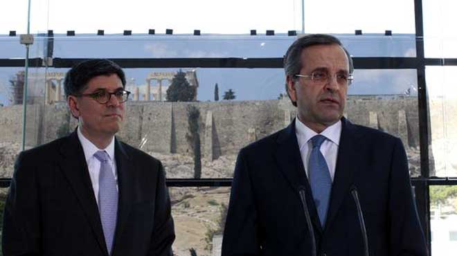 Συνάντηση Σαμαρά και Τζακ Λιου