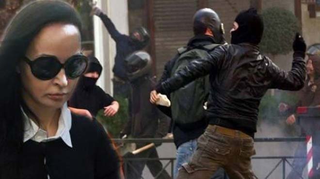 Βίκυ Σταμάτη και αναρχικοί
