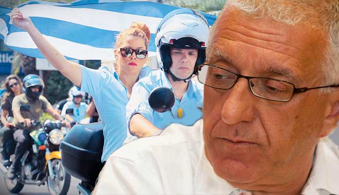 Νικήτας Κακλαμάνης και δημοτικοί αστυνομικοί