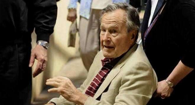 Ο george bush sr