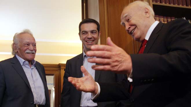 παπούλιας τσίπρας γλέζος