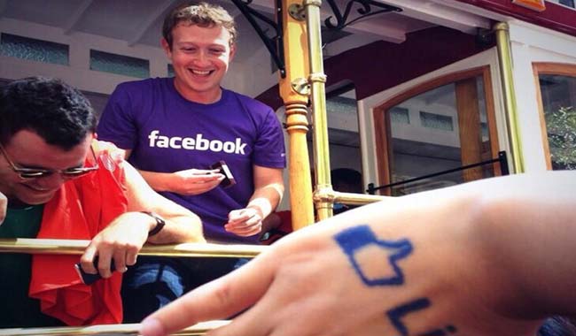 Mark Zuckerberg στο gay pride