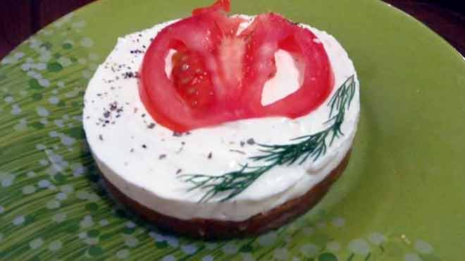 Αλμυρά cheesecakes