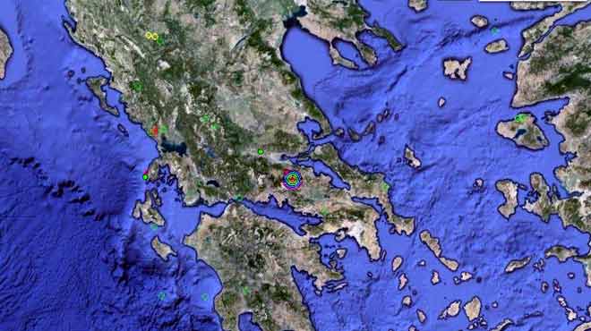 Σεισμός αισθητός στην Αθήνα