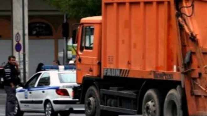 Απορριμματοφόρο στο Ρέθυμνο