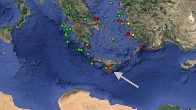 Σεισμός στην Κρήτη