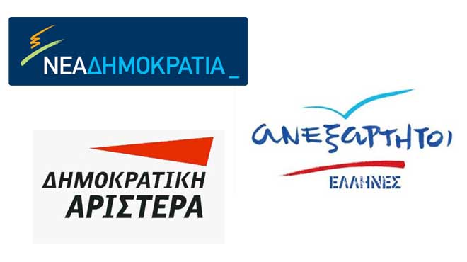 Νέα Δημοκρατία ΔΗΜΑΡ ΑΝΕΛ