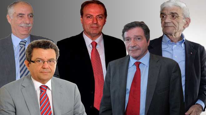 οι πέντε δήμαρχοι