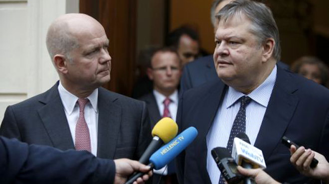 Βενιζέλος και William Hague