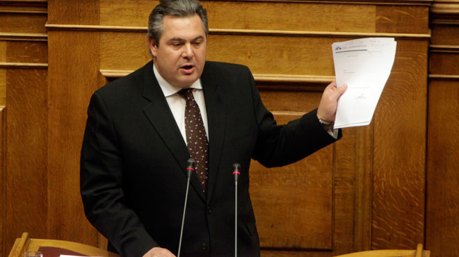 Πάνος Καμμένος Βουλή