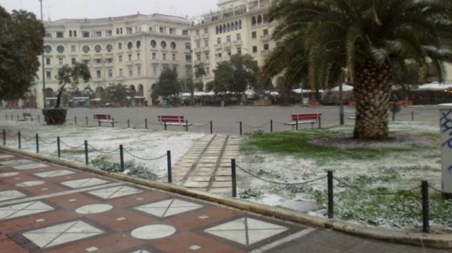 Χιόνια Θεσσαλονίκη