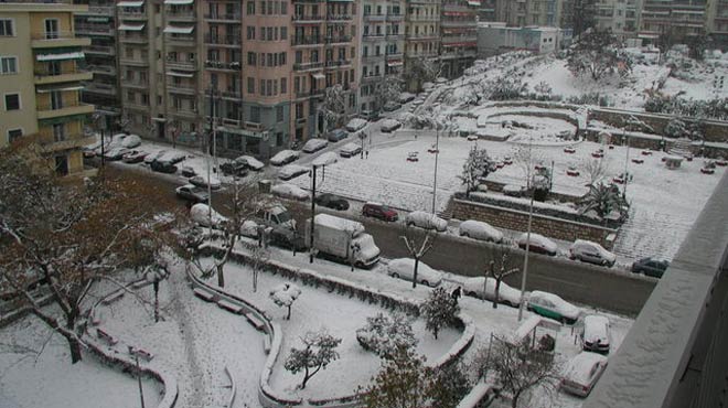 Χιόνια Θεσσαλονίκη