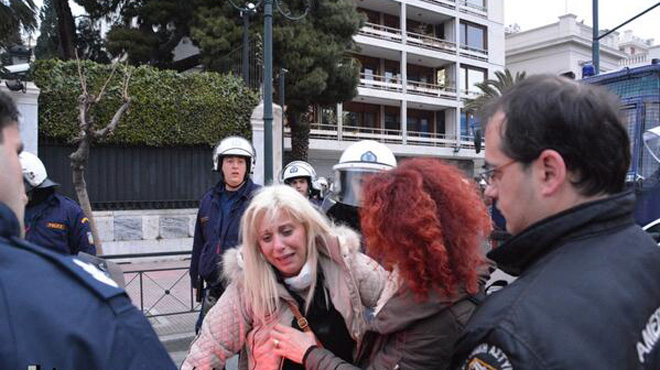 διαδηλωτες