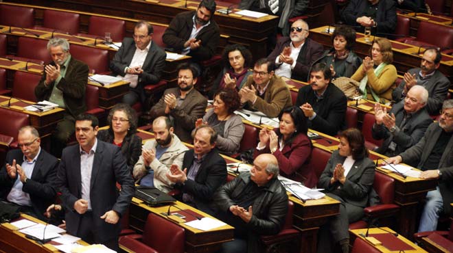 ΣΥΡΙΖΑ Βουλή Eurokinissi