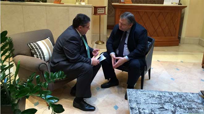 Βενιζέλος και Sigmar Gabriel
