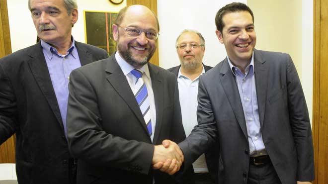 Σουλτς Τσίπρας