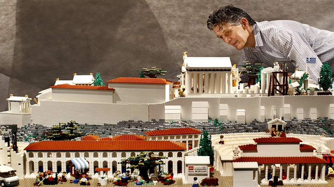 Ακρόπολη από lego