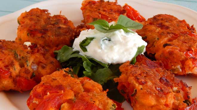 Ντοματοκεφτέδες