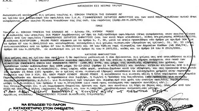 Κατασχετήριο