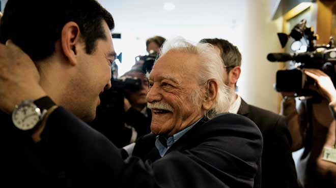 Αλέξης Τσίπρας - Μανώλης Γλέζος