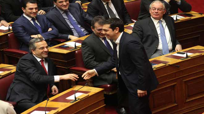 Τσίπρας- Σαμαράς