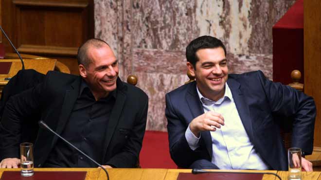 Αλέξης Τσίπρας - Γιάνης Βαρουφάκης