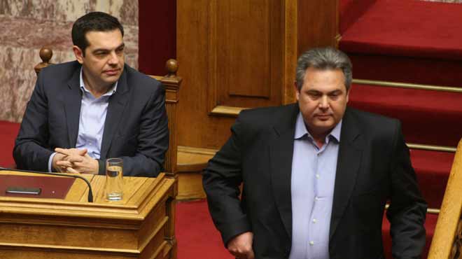 Αλέξης Τσίπρας - Πάνος Καμμένος