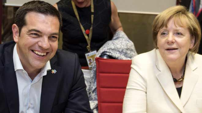 Μέρκελ Τσίπρας