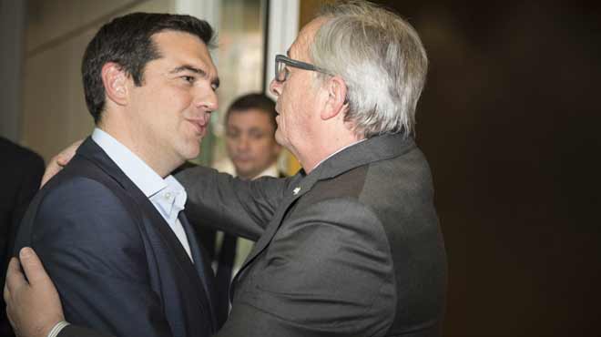 Τσίπρας Γιούνκερ