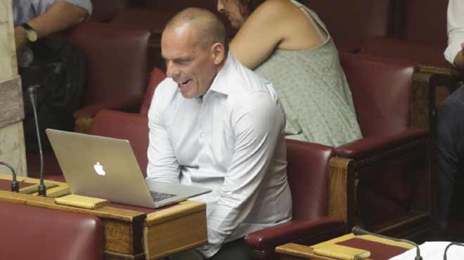 Βαρουφάκης χασμουρητό