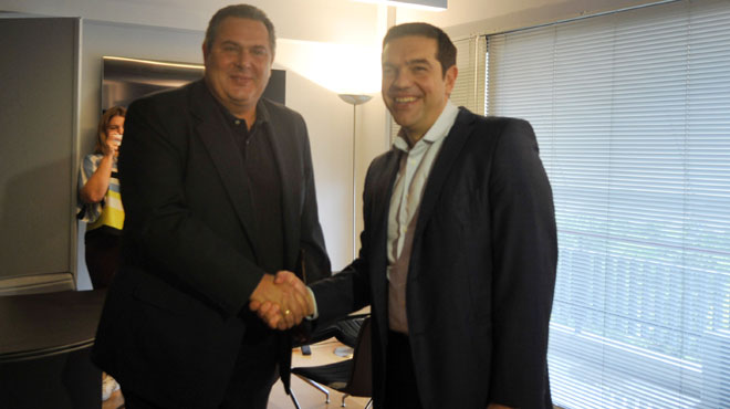 Καμμένος Τσίπρας