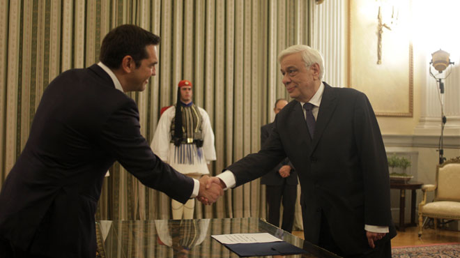 Τσίπρας Παυλόπουλος