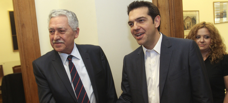 Αλέξης Τσίπρας - Φώτης Κουβέλης